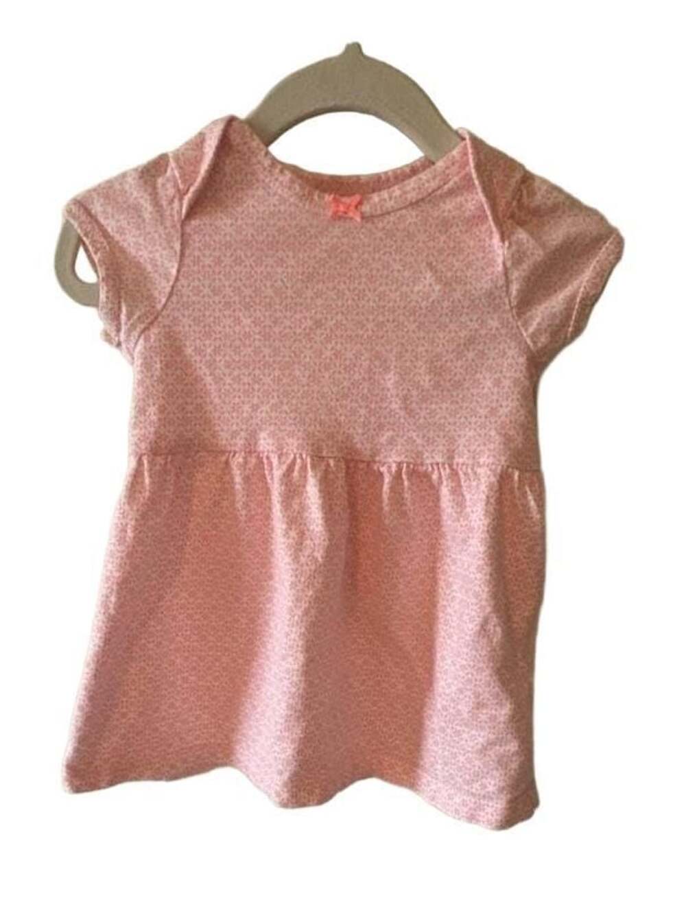 Just One You Made By Carter's Pink Floral Short-Sleeve Dress